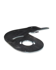 Side plate back right f/pivoting unit RG-plus V16